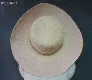 Bred Floppy Straw Hat